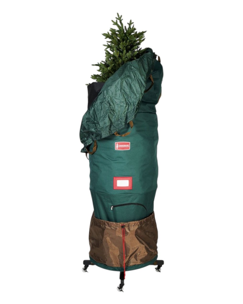 Upright Tree Bag With Rolling Stand 7.5-9'