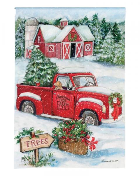 Regular Flag Christmas Tree Farm