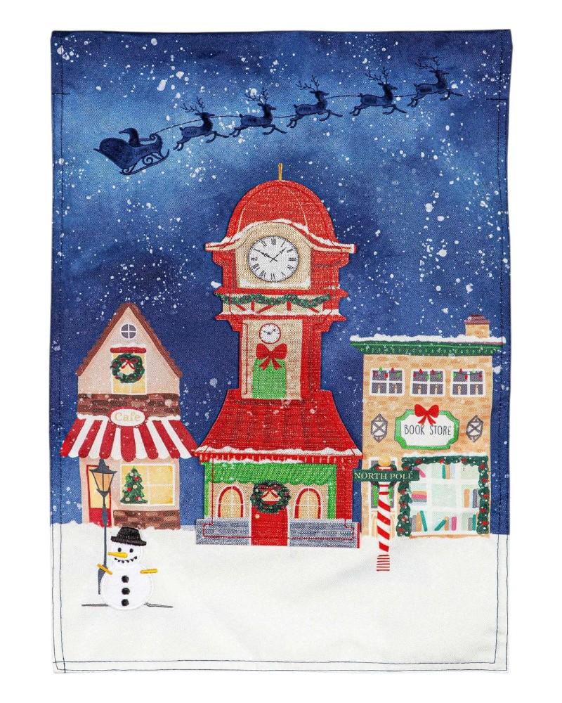 Garden Flag Christmas Eve