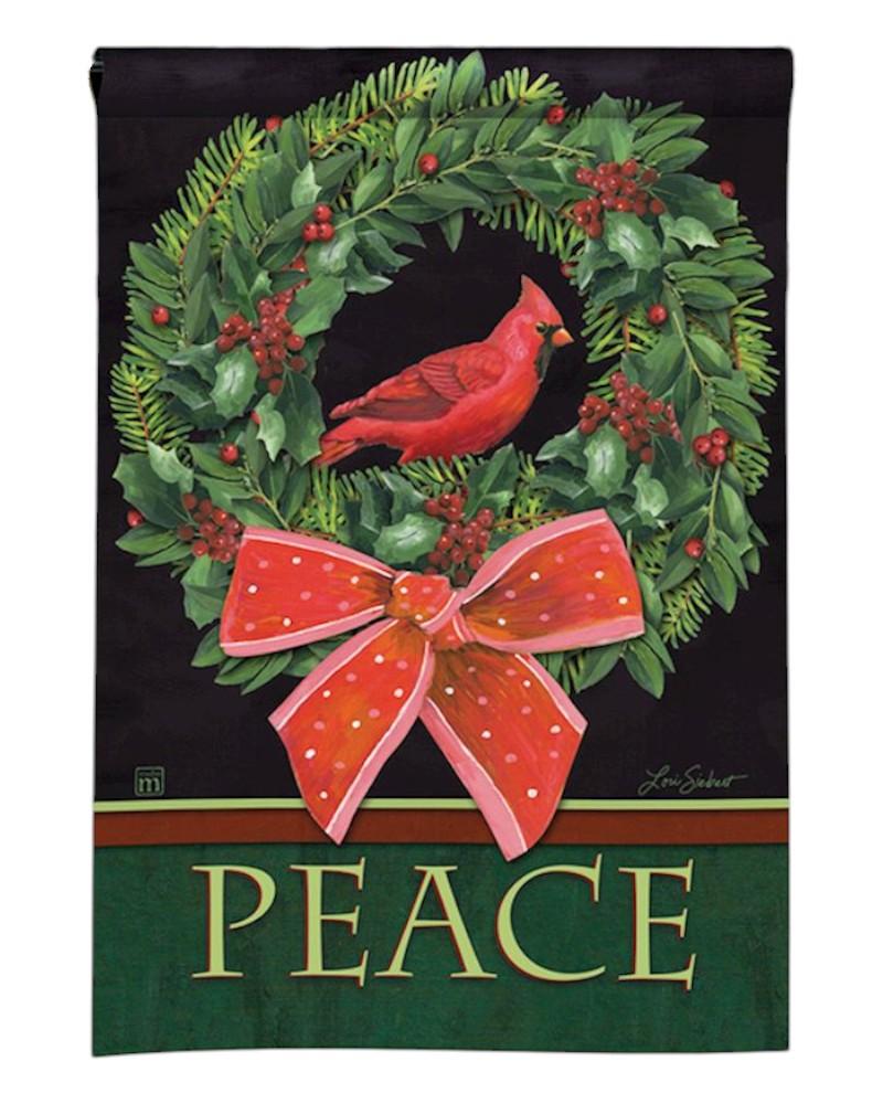 Garden Flag Peace Cardinal