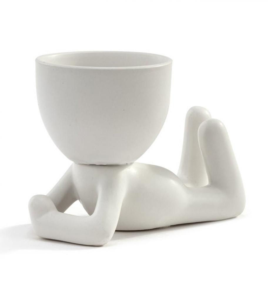 Pot Head Planter Lying