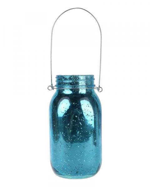 Hanging Candle Holder Blue