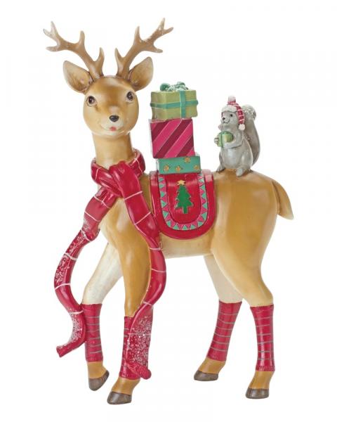 Deer And Squirrel 10"