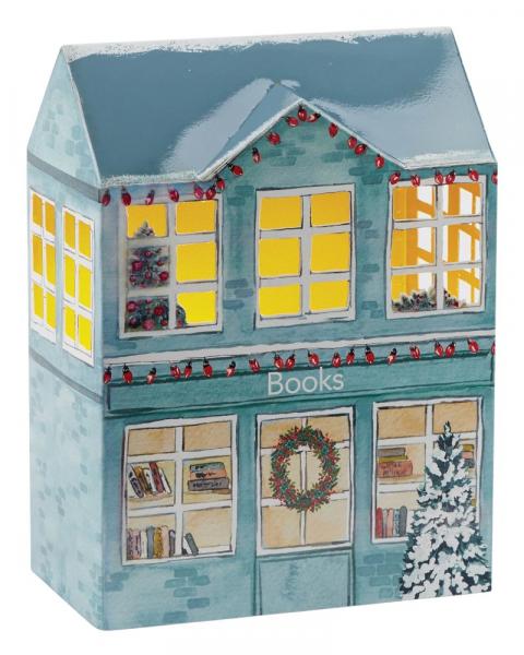 LED Bookstore 12" Iron