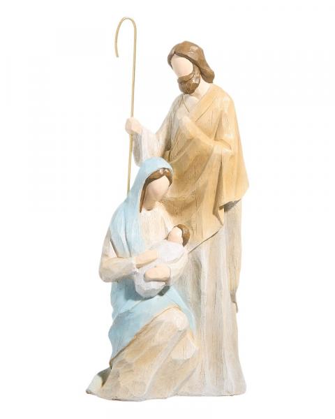 Holy Family 14.5" Resin