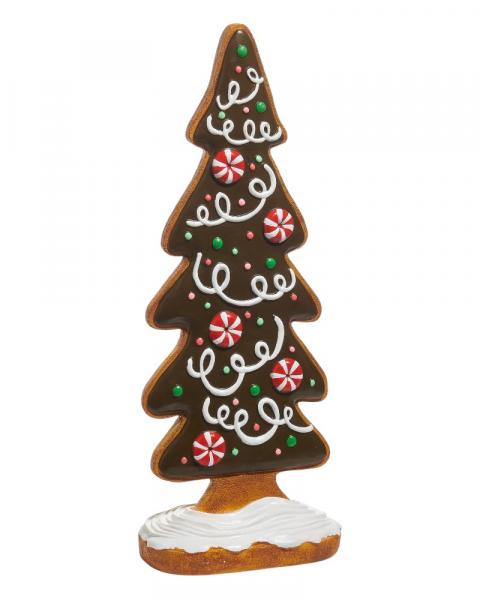 Frosted Gingerbread Tree 19.5"