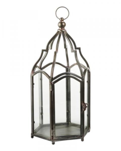 Cathedral Lantern 18" Black