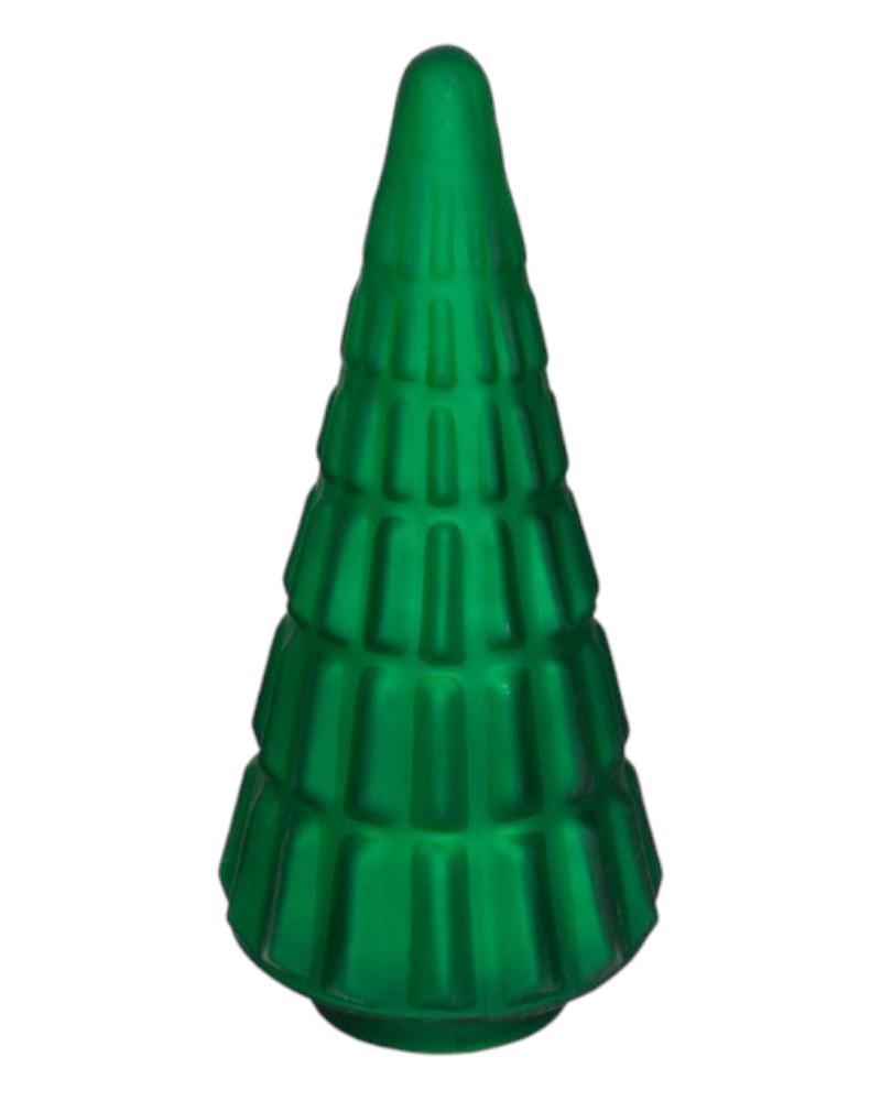 Dimple Christmas Tree 12" Emerald