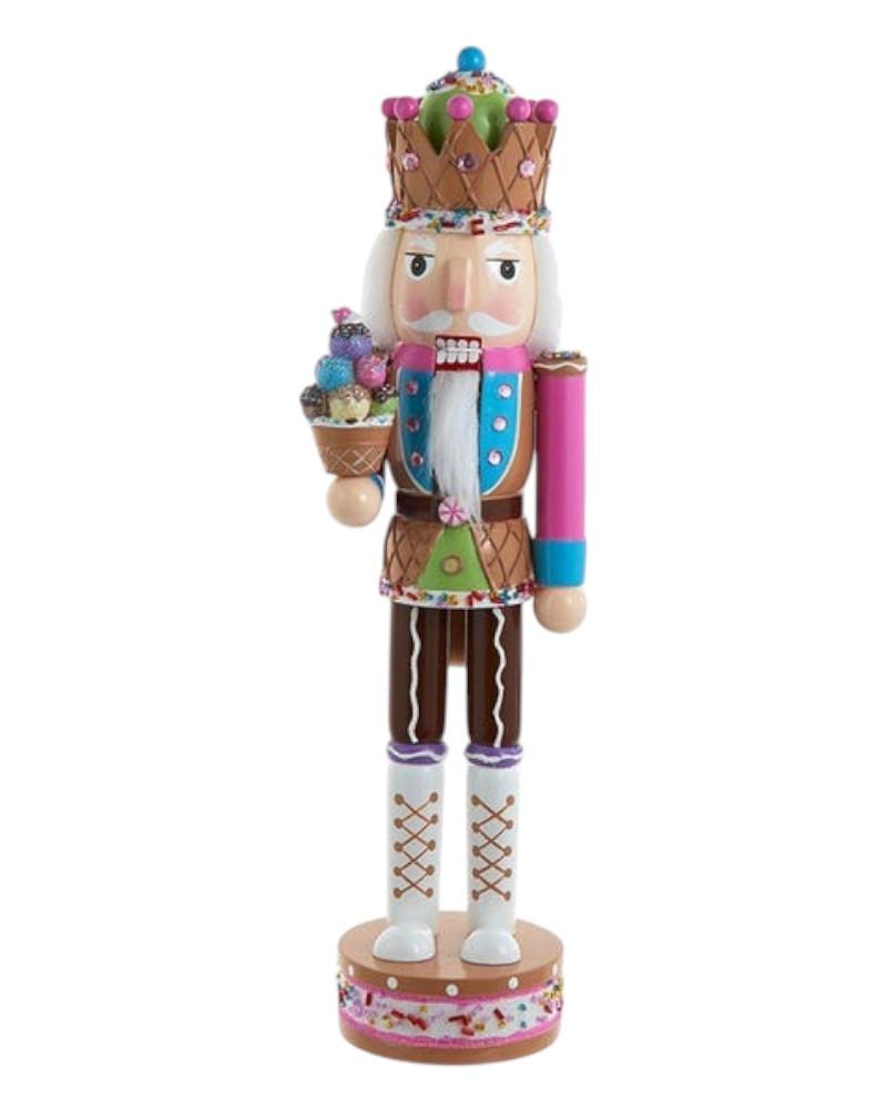 Ice Cream Nutcracker 15"