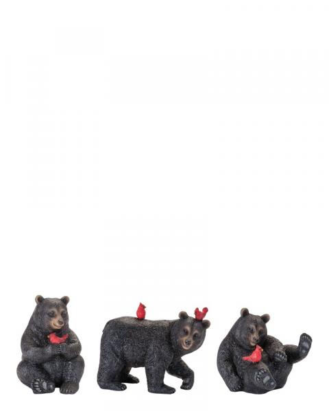 Bear With Cardinals Assorted