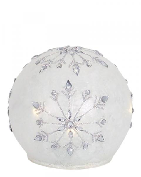 LED Snowflake Globe Small