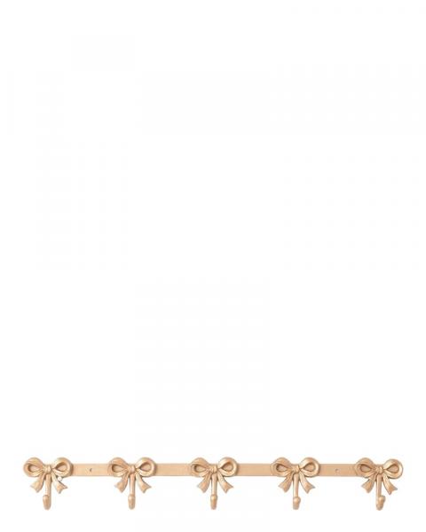 Gold Bow Hook Rack