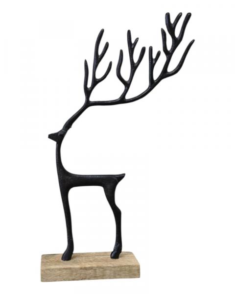 Metal Buck 25.5" Black