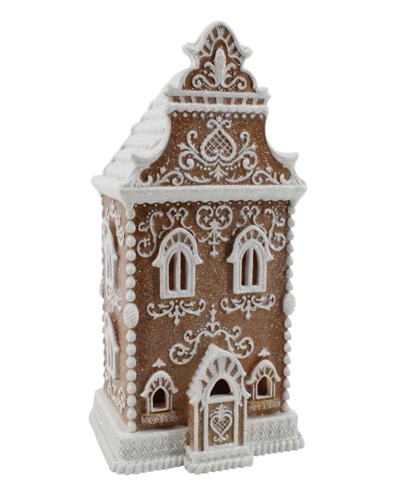 LED Gingerbread House
