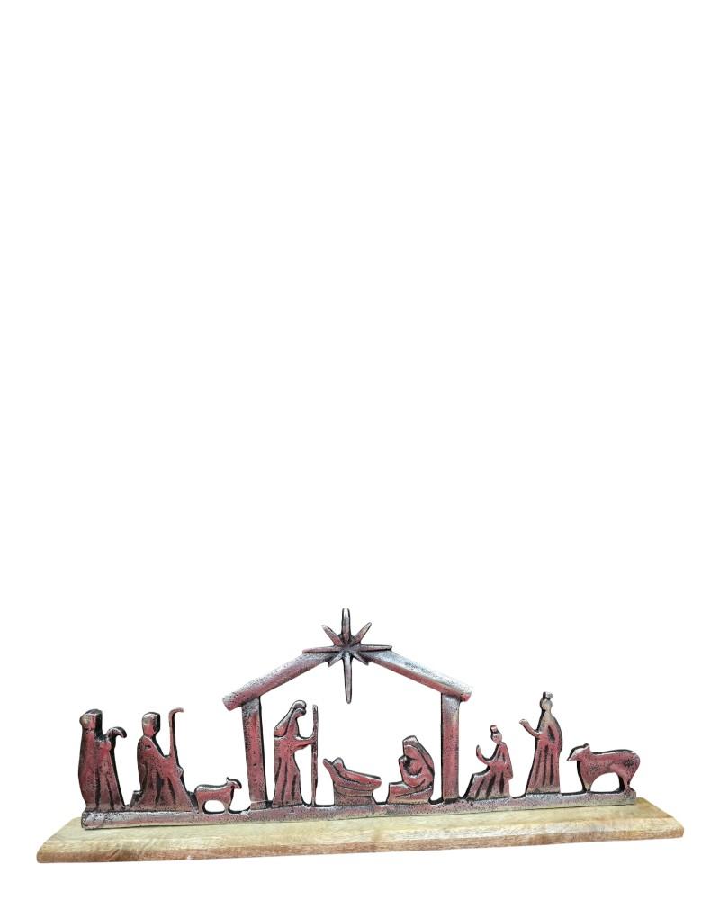 Aluminum Nativity