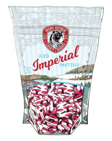 Cherry Republic Iced Imperial Pretzels 10oz