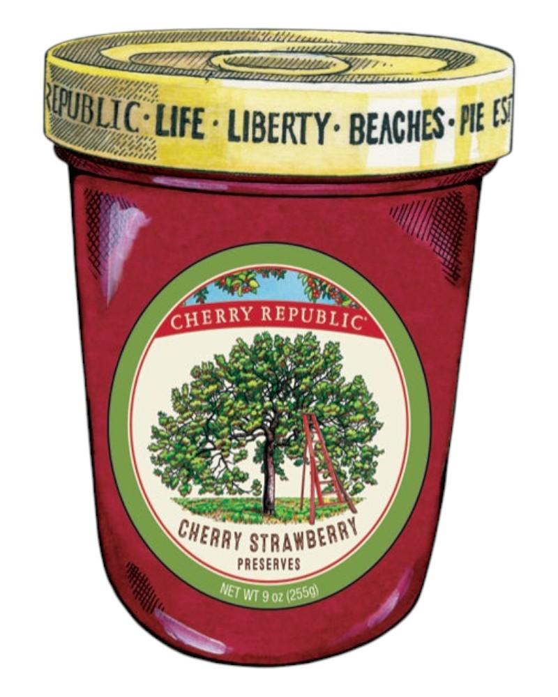 Cherry Republic Cherry Strawberry Preserves