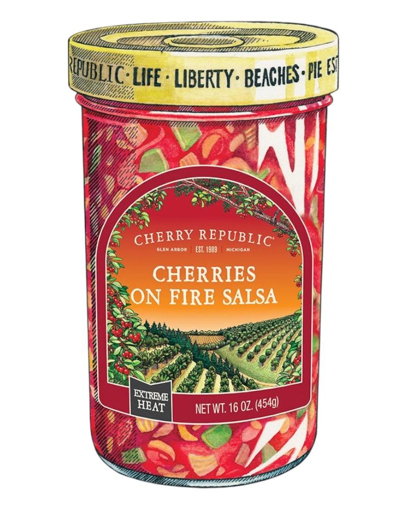 Cherry Republic Cherries on Fire Salsa 16oz