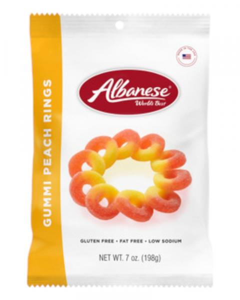 Albanese Peach Rings 7oz