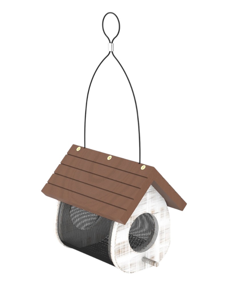 White Wood Thistle Feeder