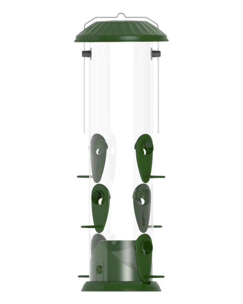 Easy Clean Green Tube Feeder