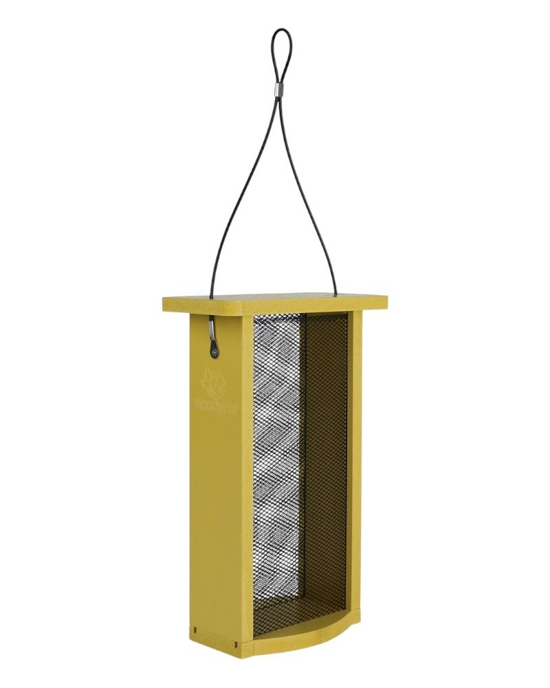 Recylcled Yellow Finch Feeder
