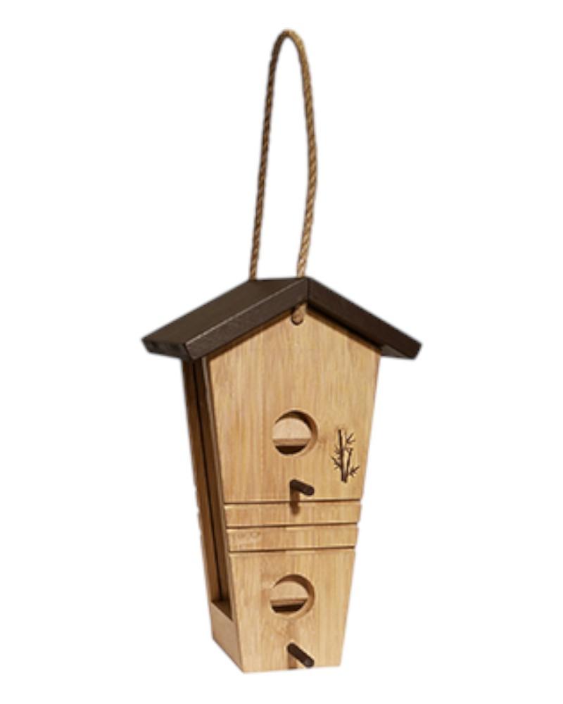Bamboo Tall Hopper Feeder