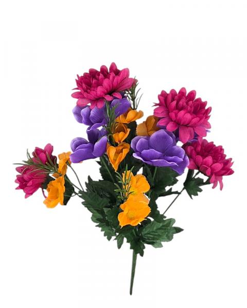 Anem/Mum/Cosmos Bush Spring Mel