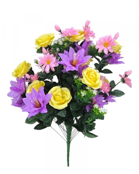 Lotus/rose/daisy Bush Pastel Mix