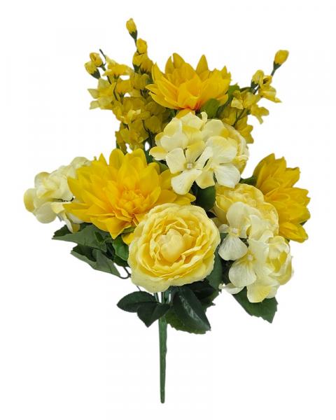 Dahlia/hyd/del Bush Yellow