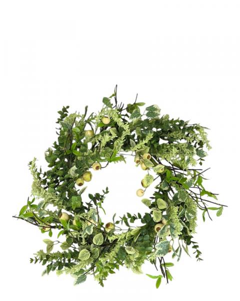 Wreath Plastic 24" Pod Foliage
