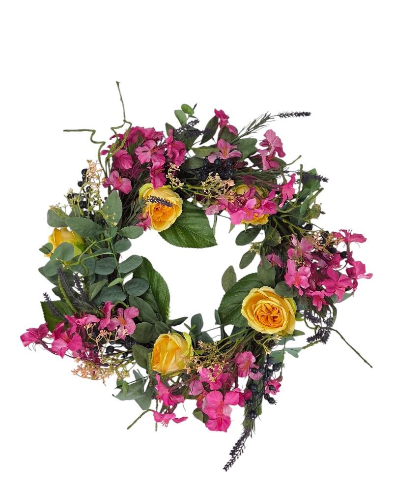 Peony Foliage Wreath 24"