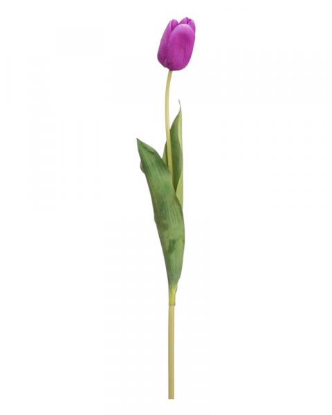 Tulip Bud Spray 26" Purple