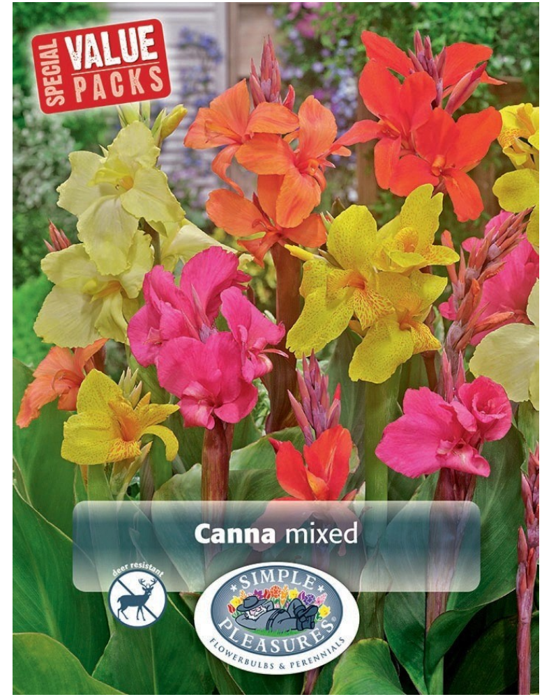 Canna Value Pack Pkg of 3 Mixed