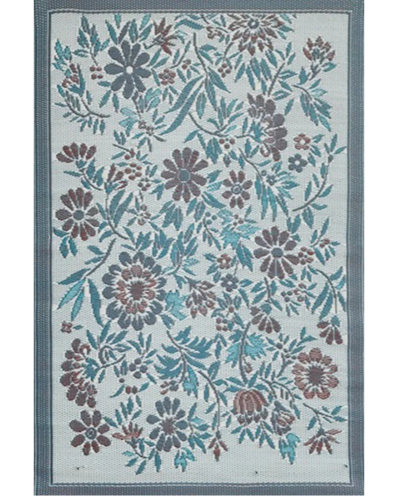 5 ft x 8 ft Mad Mat Wildflower Stone