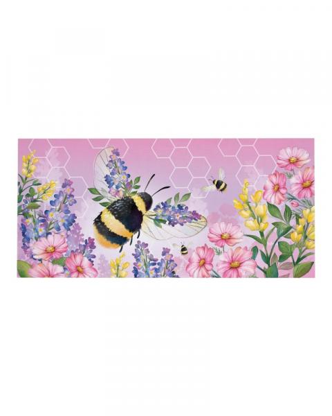 Sassafras Mat Pink Florals Bee