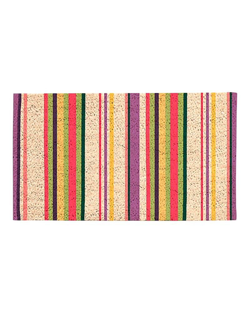 Evergreen Coir Doormat 28in x 16in Golden Lilac