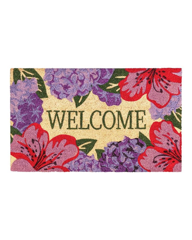 Coir Mat Vivid Azaleas