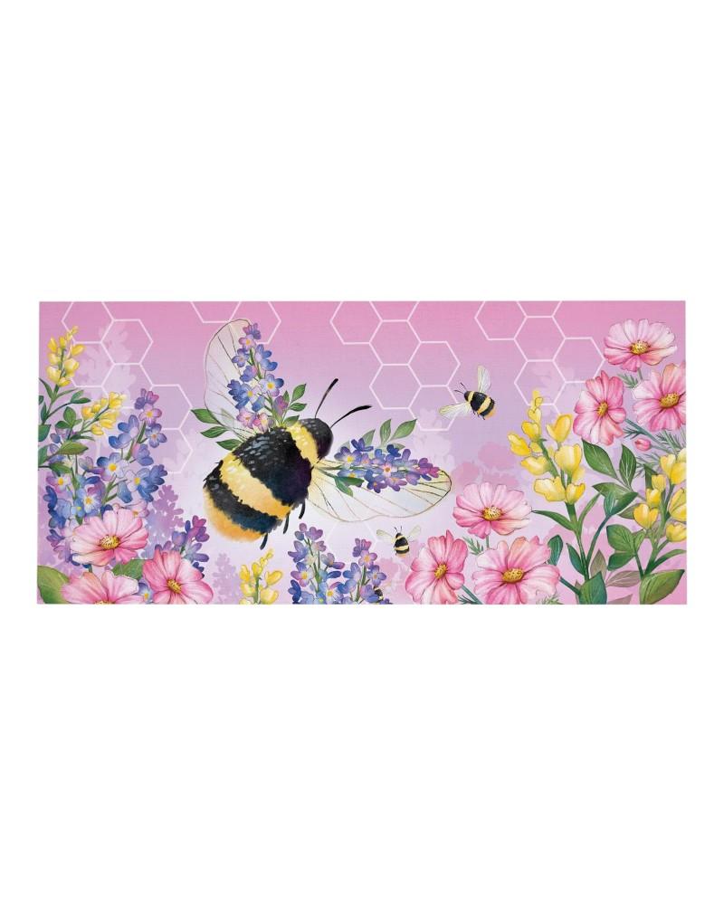 Sassafras Mat Pink Florals Bee