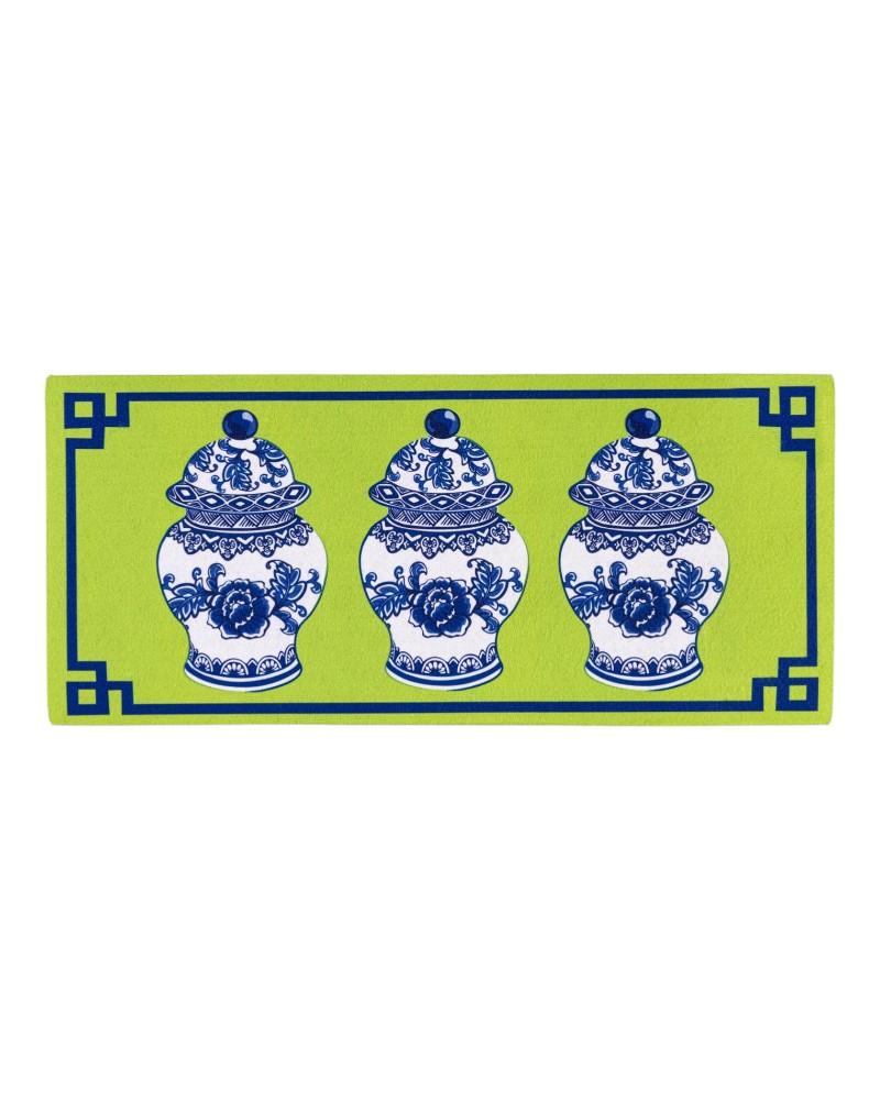 Sassafras Mat Chinoiserie Welcom