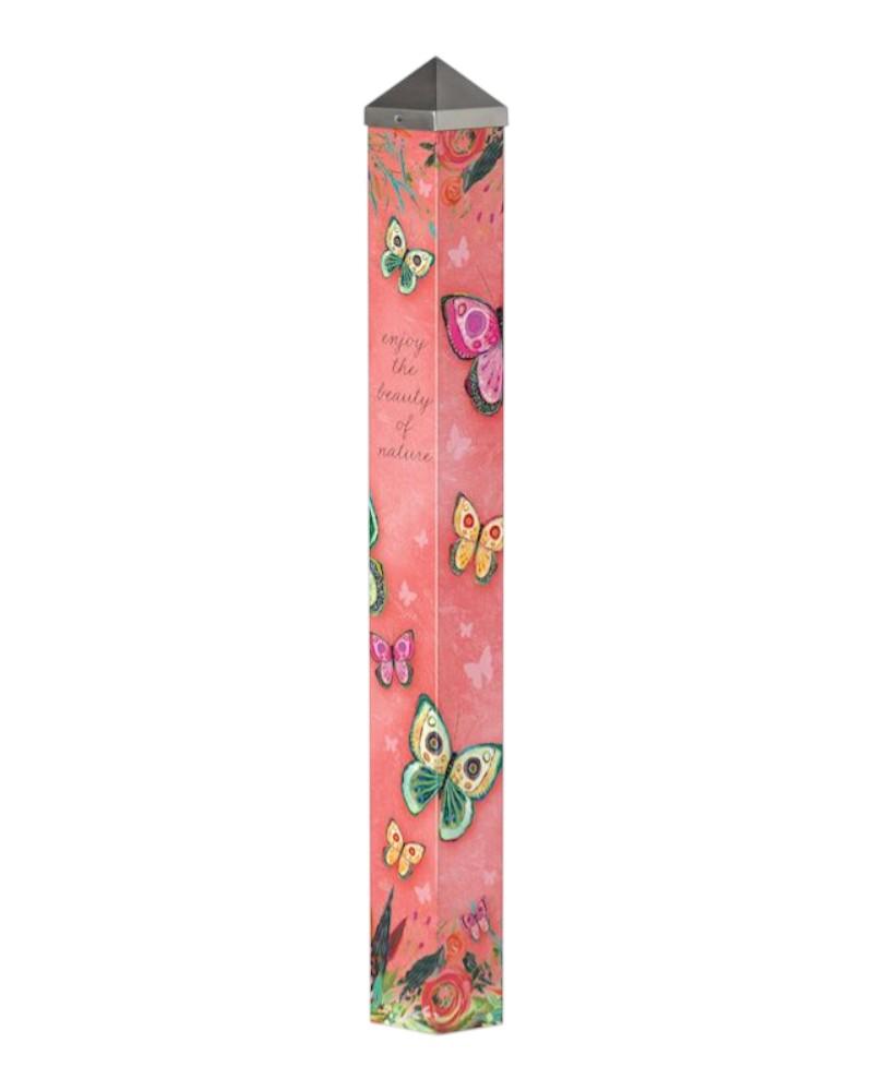 Art Pole 40" Boho Butterfly