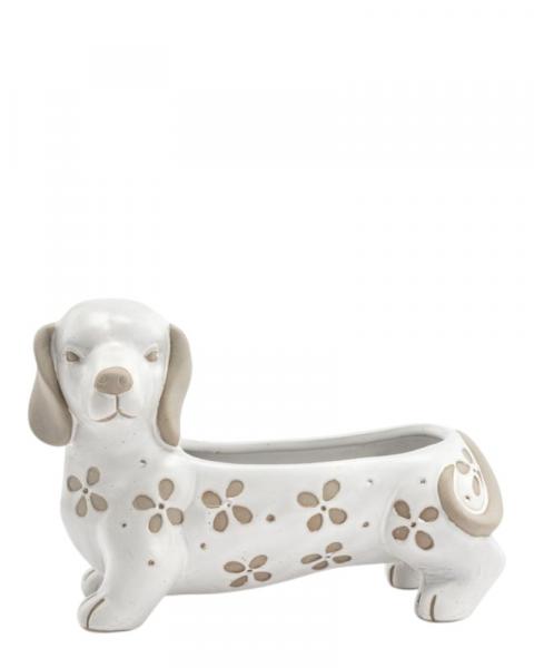 Wiener Dog Planter