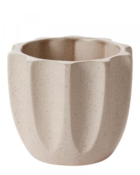 Beaumont Pot 5.5x4.5" Offwhite