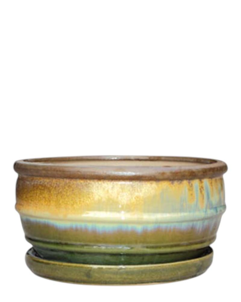 Fushion Dish 10" Green