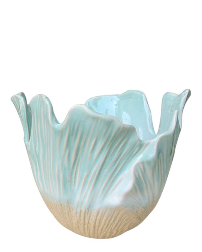 Foliole Planter 8" Blue