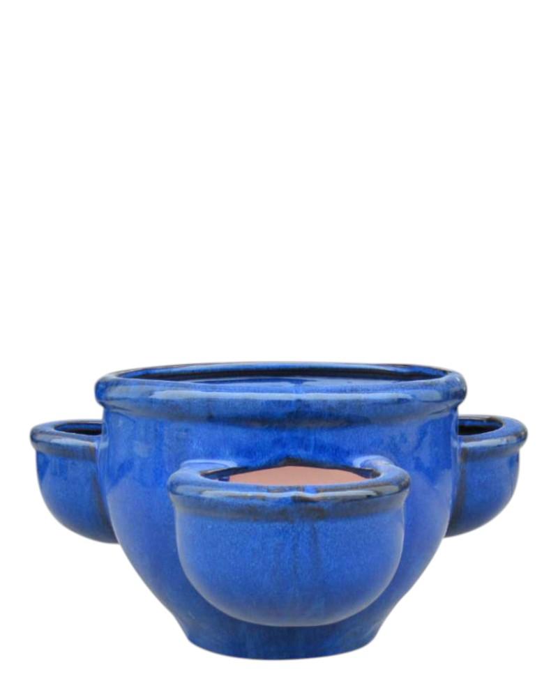 Herb Jar 12" Blue