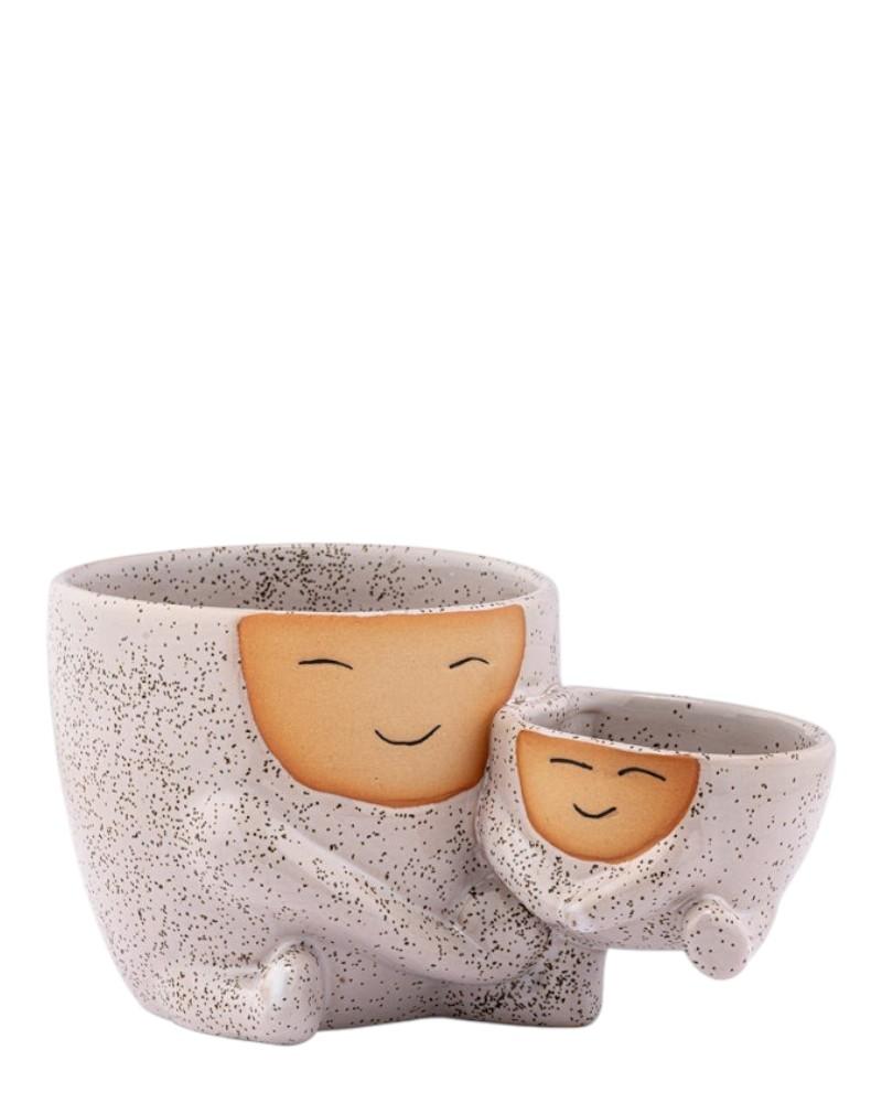 Holding Baby Planter 5"