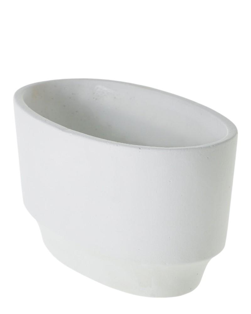 Glendale Boat 9x5" White