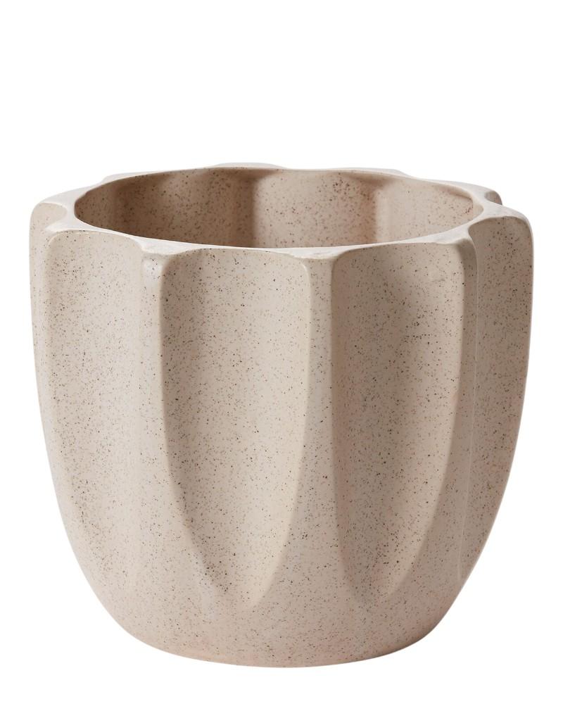 Beaumont Pot 7.5x6.5" Offwhite