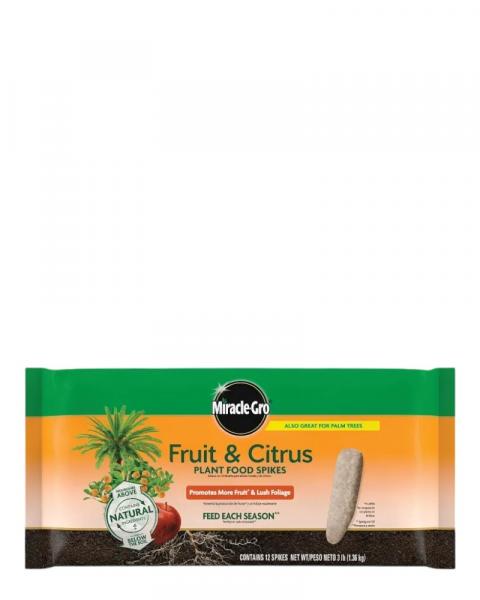 Miracle Gro Fruit & Citrus Spikes 12 Pack